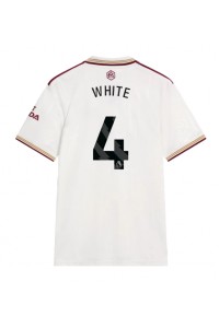 Arsenal Ben White #4 Jalkapallovaatteet Kolmaspaita 2025-26 Lyhythihainen